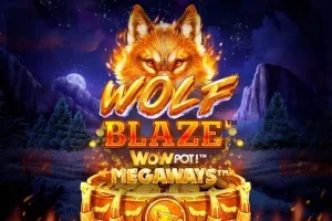 Wolf Blaze WOWPOT! Megaways Slot Oyunları Görseli